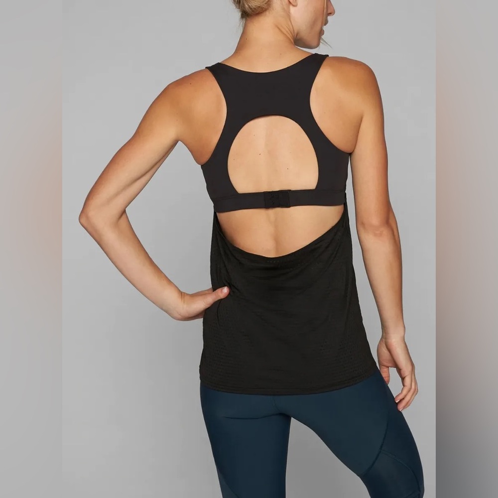 Athleta Sculptek Support Tank in black